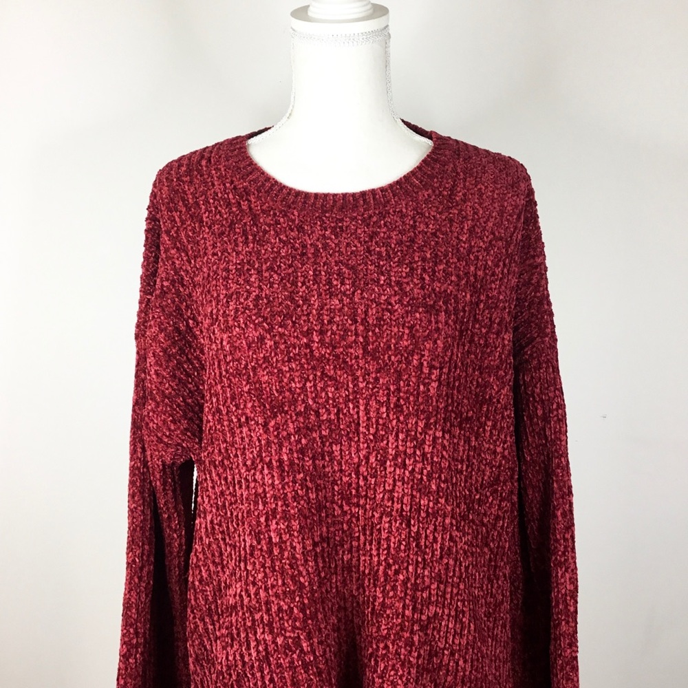 NY Collection chenille sweater NWT
